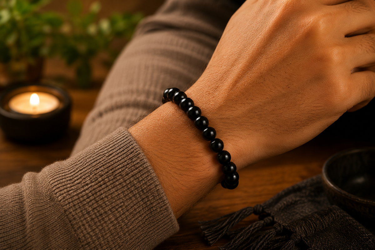 Black Obsidian Bracelet