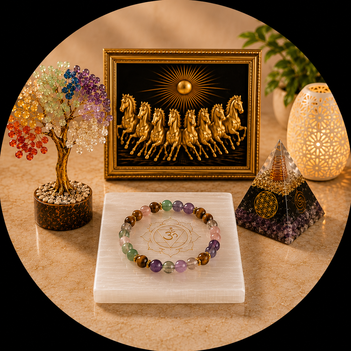 Crystal Decor & Charging