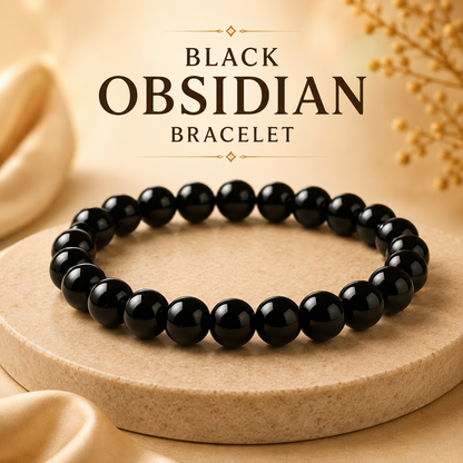 Black Obsidian Bracelet