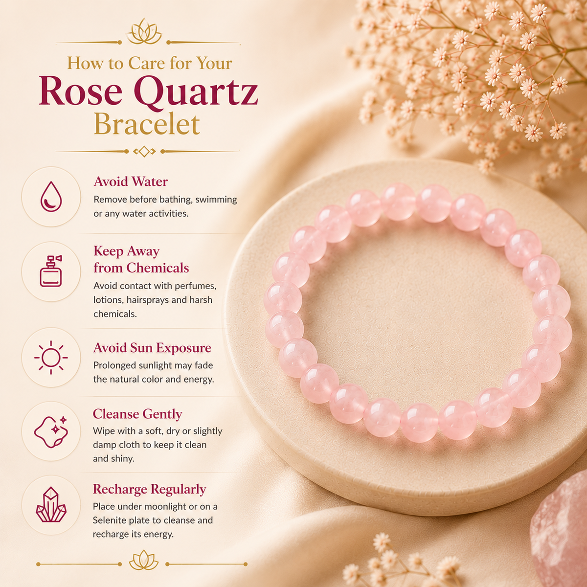Rose Quartz Bracelet