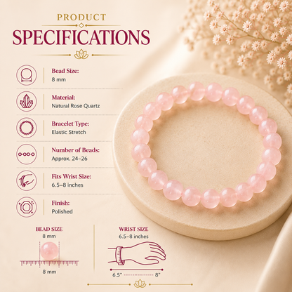 Rose Quartz Bracelet