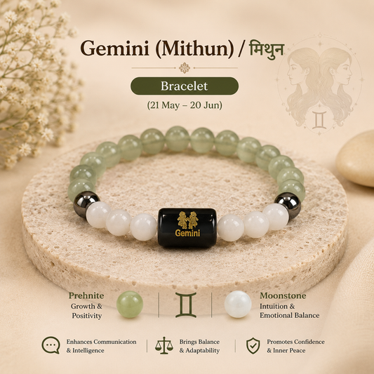 Gemini Zodiac Bracelet