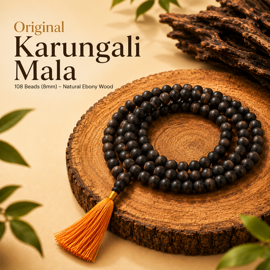 Karungali Mala 108 Beads (8mm)