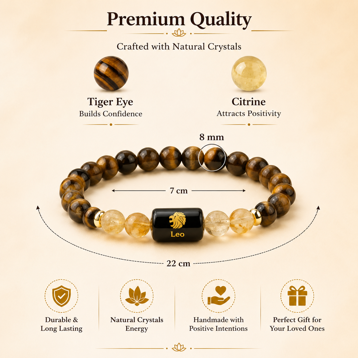 Leo Zodiac Bracelet