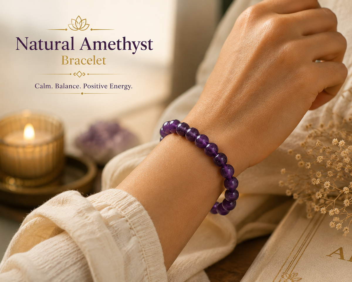 Amethyst Crystal Bracelet