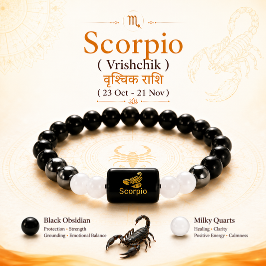 Scorpio Zodiac Bracelet