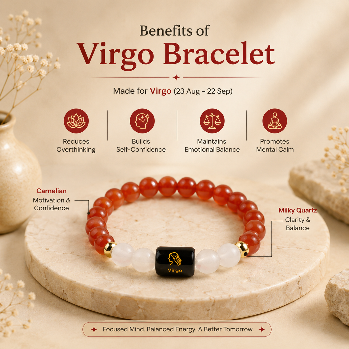 Virgo Zodiac Bracelet